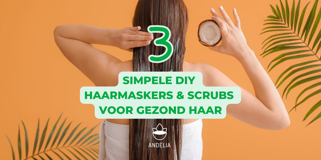 3 Simpele DIY Haarmaskers & Scrubs voor gezond haar