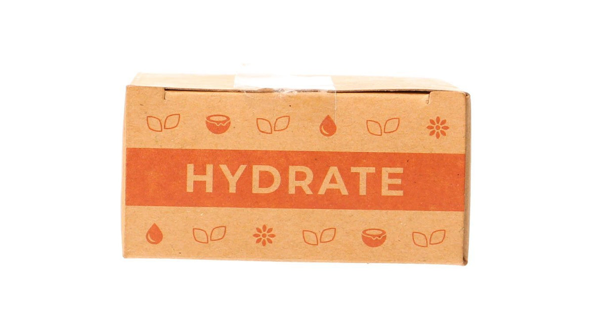 Cacao Disiac natural soap | Skin Hydrate bovenkant verpakking